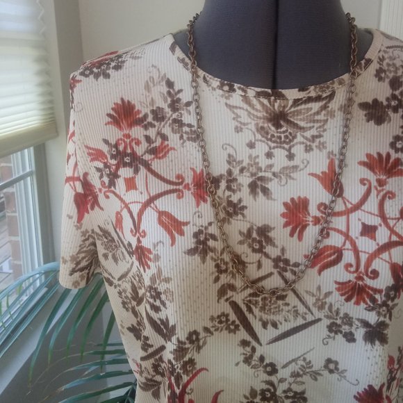 Allison Daley Knit Ribbed Blouse - Picture 3 of 8